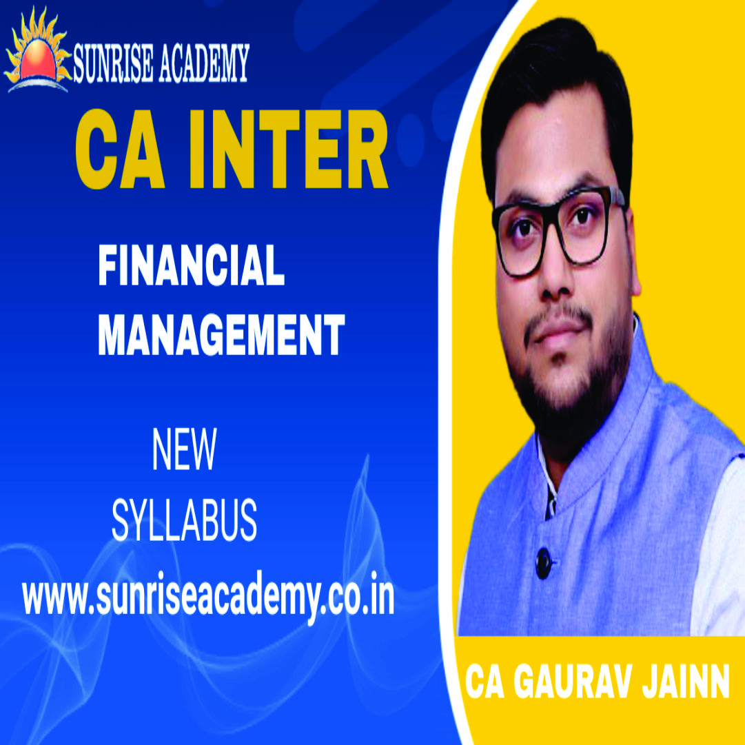 CA Inter Financial Management New Syllabus Regular Course Video